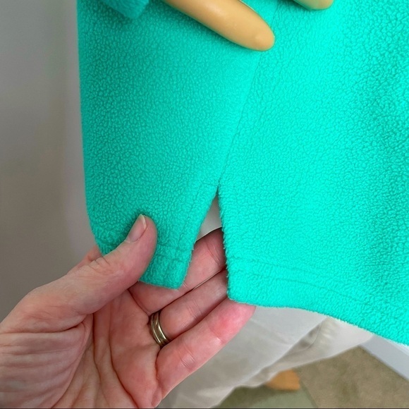 Talbots Fleece Zip-Up Jacket – Size Large – Green - Picture 4 of 12